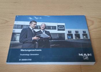 Książka serwisowa MAN Wartungsnachweis
