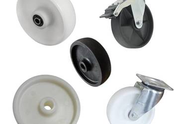 Kółka tworzywowe do wózków wędzarniczych i masarskich