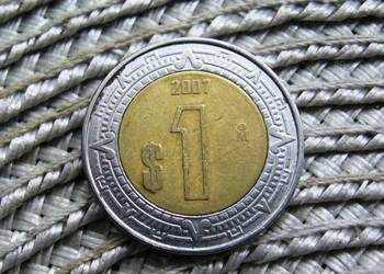 Meksyk 1 Peso 2007r