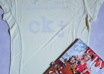 Calvin Klein, CK- koszulka, bluzka, oryginalna, nadruki, lo