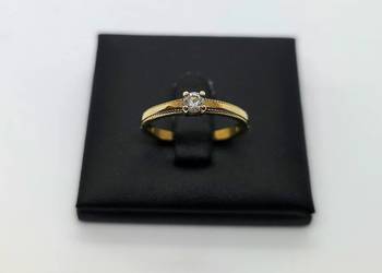 Złoty pierścionek próby 333 - 1,63g (Rozmiar 14)