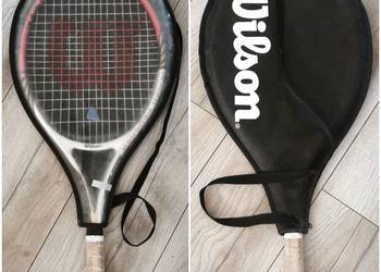 Juniorska rakieta tenisowa Wilson Roger Federer 25 z futerałem.