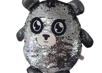 Sambro maskotka z cekinami Glitter Palz panda