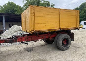 Przyczepa wywrotka jednoosiowa 6ton