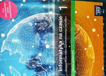 Informatyka na czasie 1podręcznik używane szkolne