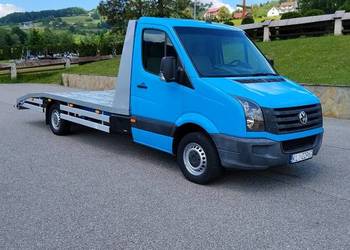 Autolaweta VW Crafter bardzo ładna zadbana niski przebieg 286tys