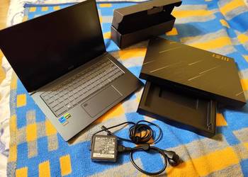 Jak nowy! Elegancki i wydajny MSI Prestige 15 (i7, 16GB, GTX 1650)