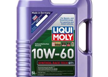 OLEJ LIQUI MOLY 10W60 5L SYNTHOIL RACE TECH GT1  API SL CF 5L LIQUI MOLY OLEJ LIQUI MOLY 10W60 5L SYNTHOIL RACE TECH GT1  API SL CF 5L LIQUI MOLY