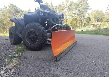Pług do quada mocowany od spodu