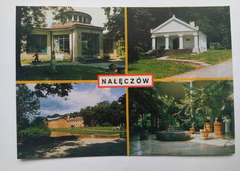 Pocztówka Nałęczów lata 90-te