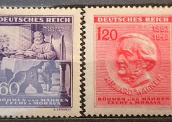 Znaczki Czechy i Mrawy