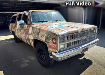 Chevrolet Blazer 1982 SUBURBAN klasyczny SUV tag CUSTOM jedyny taki od usC…