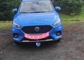 MG ZS salon Polska 2024 rok bogate wyposażenie przebieg 17 tys km-Okazja