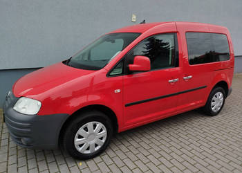 Volkswagen Caddy 2009r KLIMA 7 osobowy 2 L 8V benz STAN BDB oplaty w cenie…