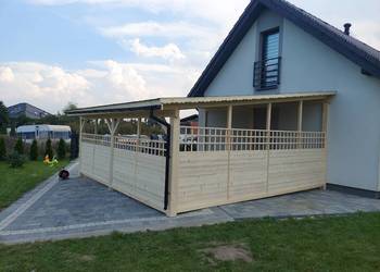 Wiata Taras Zadaszenie 4x6 Producent! Montaż (Dostępne inne wymiary)