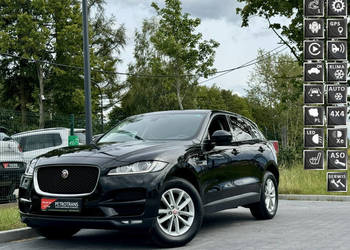 Jaguar F-PACE 2.0 / 180KM LED Automat 4x4 Nawigacja Kamera Skóra Grzane Fo…