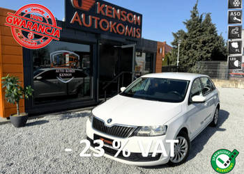 Škoda RAPID FV-23%, Polski Salon, Bezwypadkowa, 2x opony, Klimatyzacja, LED