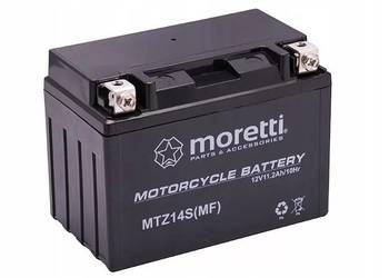 Akumulator motocyklowy 11,2Ah 230A EN L+ 12V Moretti YTZ14S CHOPINA 1 PŁOCK