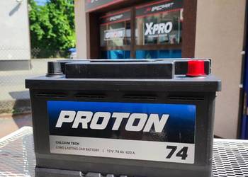 Akumulator 74Ah 620A  P+ PROTON wysoki ŁÓDŹ, DARMOWY DOWÓZ! Akumulator 74Ah 620A  P+ PROTON wysoki ŁÓDŹ, DARMOWY DOWÓZ!