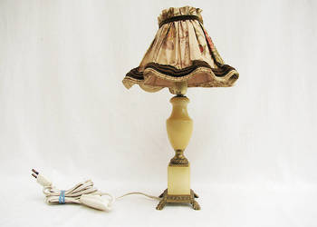 ~* Lampka kolumna * Alabaster * ~