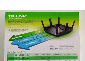 Router  marki TP-Link  Archer C3200 Tri Band Gigabit