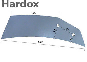 Ścinacz HARDOX 33156/P części do pługa LANDSBERG