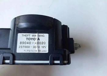Syrena Alarmu 89040, 48020 Toyota Rav4 Iii 2.2 D4d