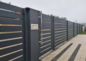 Przęsło h:1,5m nowoczesne ogrodzenia bramy przęsła Kalisz