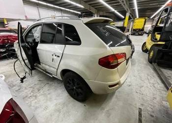 Szyba drzwi Renault Koleos 2010 lewy tył przyciemniana Rybnik