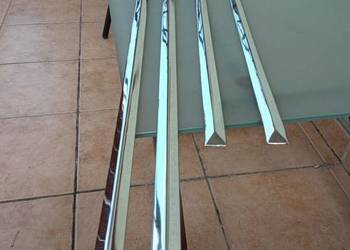 Listwy obrysowe Warszawa M20 201 Pobieda nowe chromowane