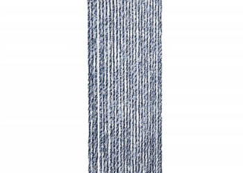 Zasłona na owady niebieski szarość i biel 100x220 cm szenil WM-284275