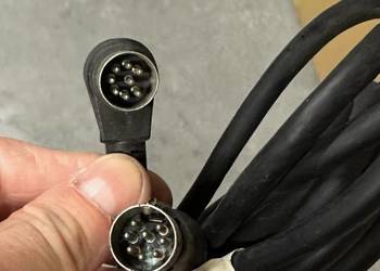 Kabel / przwód do zmieniarki CD - retro - 8 PIN