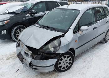 Honda Jazz po kolizji