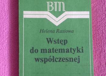 Wstęp do matematyki współczesnej - Biblioteka Matematyczna