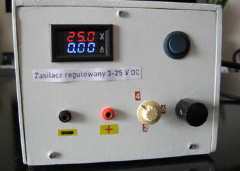 Zasilacz stabilizowany  3-25V/6A.