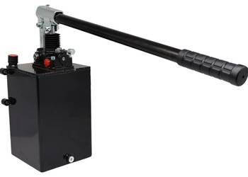 POMPA HYDRAULICZNA Ręczna Dwustronna 25cm3 PRBD + Zbiornik 7L [4373]