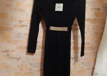 (34/XS) ASOS/Czarna sukienka wieczorowa z Londynu, NOWA