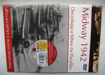 Osprey: Midway 1942, książka + DVD/Nowe!