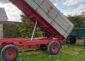 PRZYCZEPA WYWROTKA niemiecka 3-stronny wywrot