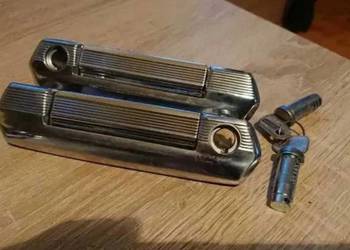 Fiat 125p nowe klamki kasety chromowane przednie