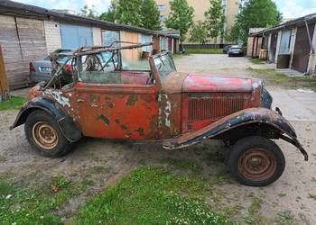 1933 Adler Trumpf 1.5 AV Cabrio