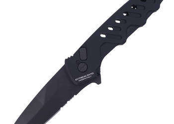 Nóż automatyczny Extrema Ratio Caimano Nero Black Aluminium, Black MIL-C N…