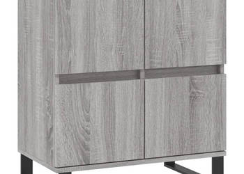 Szafki 2 szt. szary dąb sonoma materiał drewnopochodny WM-3190187