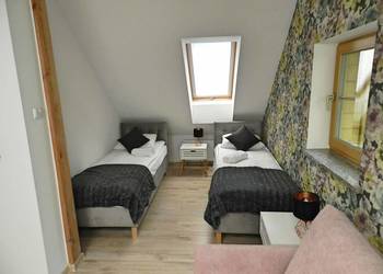 Łóżko tapicerowane hotelowe box 80x200 z materacem PRODUCENT