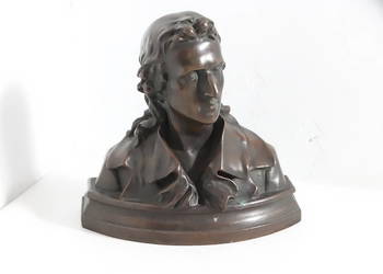 Duże Popiersie Fryderyk Schiller – 24 cm, 1.9 kg – Klasyczny Styl