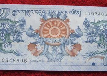 BHUTAN 1 NGHULTRUM Kolekcjonerski Banknot - 1 sztuka UNC