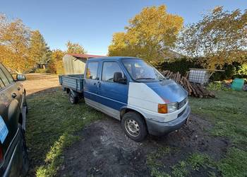Volkswagen T4 1.9 Diesel 70KM 1994 r. | Podwójna kabina + paka