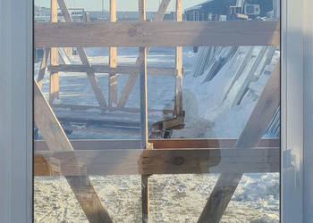 OKNA KacprzaK 119X157 OKNO Używane Plastikowe PCV