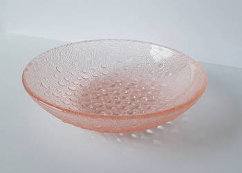 Miseczka Asteroid, Ząbkowice, kolorowe szkło PRL Miseczka Asteroid, Ząbkowice, kolorowe szkło PRL