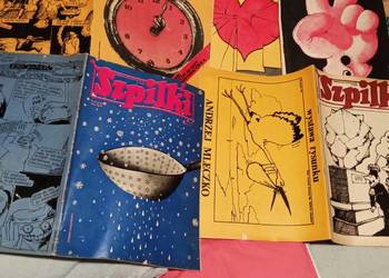 Szpilki gazety  zestawhumor satyra  rysunki dowcip z PRL